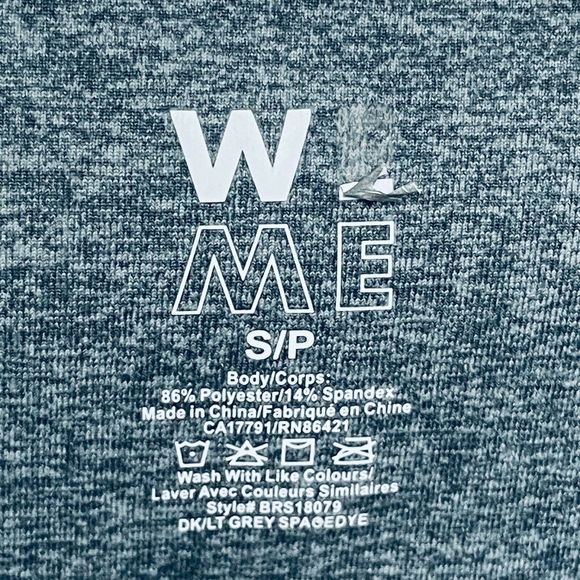 WE ME Bandier Women's Leggings Heather Gray Size Small‎ $98 - Picture 3 of 3